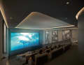 ... space for up to 28 charter guests to watch films.