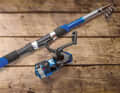 Compact: A telescopic fishing rod can be easily stowed in bags and tackle boxes.