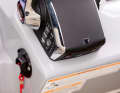 The Mercury Marine control box has the controls for the trim assistant on the side.