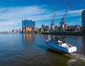 Relaxed Hamburg harbour tour on the Candela C-8.