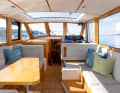 The Duchy 35 is the further development of the Duchy 27 and is available in both single and two-cabin versions. The saloon remains the same.
