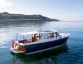 With a boat length of just over ten metres, the Duchy 35 is a rather smaller representative of its type.