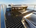 Solar power: Solar panels are installed on deck and on the superstructure. A 600 KWh battery serves as an electricity storage unit.