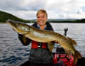 The passionate professional angler from Berlin in international waters.