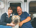 Yvonne and Robert Carthaus, along with their dog Mowgli, have been attending the Elling Club’s summer gathering every year since they bought their “Kivi”.
