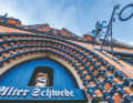 The oldest surviving town house in Wismar: the ‘Alte Schwede’ on the market square.