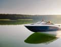 The Sea Ray 190 SPXE is designed for day trips and water sports. Unlike the boat shown in the photo (which is of the same design), the model on offer features a wakeboard tower.
