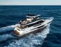 Variable: On request, the 800 can be delivered to the customer with a shorter swimming platform, bringing its overall length to just under 24 metres.
