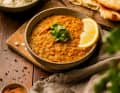 Light red lentil dhal.