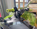 ... complemented by a black-and-green design and ...