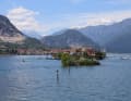 Blick von der Isola Bella auf die benachbarte Fischerinsel Isola dei Pescatori.