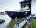 Feadship dockte das-Projekt 1012 in Makkum aus