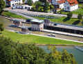 Die Neckar-Schleuse Hirschhorn  – Doppelschleuse mit zwei parallelen Kammern