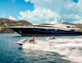 Spaß für die ganze Familie: Die markanten 75 Meter wasserte Oceanco 2008