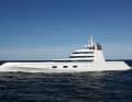 ... die 119 Meter lange „Motoryacht A”.