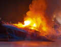 Feuer an Bord bedeutet in der Regel den Verlust des Schiffes.