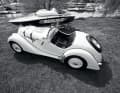 In the 1930s and 1940s, the BMW 328 Roadster was a feared racing car on European circuits. Its engine also propelled early powerboats such as the "Berlin III" - an exciting chapter in racing history.
	an exciting chapter in racing history.