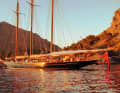 Die Segelyacht misst 54,35 Meter