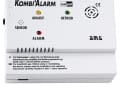 Simple gas detectors without remote sensors are available for around 20 euros (Firlarm, 230 volts, Amazon.de), around 75 euros (AMS P100, Fritz Berger ) and around 110 euros (AMS Kombialarm Compact, Fritz Berger)