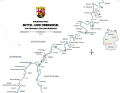 Overview map of the Upper and Middle Moselle.