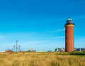 Der Hamburger Leuchtturm ist eines der Wahrzeichen von Cuxhaven. Er war seit 1805 in Betrieb. 2001 wurde das Feuer gelöscht. Heute ist das historische Gebäude im Privatbesitz