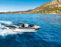 "Miss Wonderley": Falcon's 11.60 metre long plug-in hybrid reaches 35 knots with two 199-kilowatt diesels. Fully electric, it can reach up to nine knots
