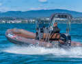 The Capelli is motorised with a 90 hp Yamaha Vmax