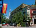 In the streets of the capital Tirana