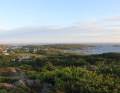 View from the Högen to the south, to the sound and Sydkoster behind.