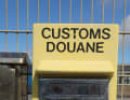 Clear customs via the postbox.
