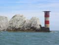 The Needles with its lighthouse.