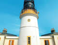 Sumburgh Head lighthouse on the southern tip of Mainland.