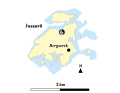 Jussarö sur la carte.