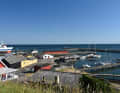 Sejerø harbour is well protected.
