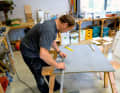 The measurements taken in the boat are transferred 1:1 to the Coosa panels outside
