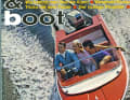 Two become one: the Delius Klasing offshoot "Auto & Boot" (pictured) and the water sports leisure magazine "Boote" became the first issue of today's BOOTE magazine in mid-1967