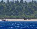 The sailors were stranded on a remote island in Micronesia