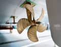 Propeller: A look beneath the hull.