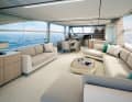 The new Proncess 75 motor yacht with flybridge