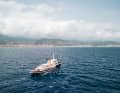 The most recent refit was commissioned by the Swiss owner, Dr Tobias Reichmuth.