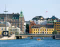 Ausflugsboot auf den Kanälen Malmös