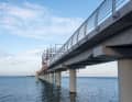 720 Meter erstreckt sich Seebrücke und ist damit die längste im Ostseeraum