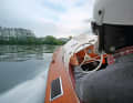 After more than half a century, the restored "Berlin III" is sailing on the Rhine again