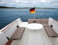 Pegazus 560 Top Fisher: Cockpit with folding benches