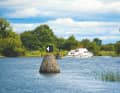 Charterboot auf dem Shannon
