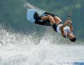 In the semi-final, she impressed with breathtaking tricks.