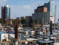 The City Sports Harbour in Hamburg is spectacularly located in the heart of the city.