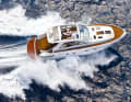 Nominiert als „European Powerboat of the Year 2012“: Bavarias Sport 43 HT.