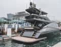 Two worlds: Horizon Yachts is once again cooperating with Toyota for the almost 21 metres.