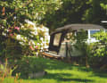 Travelling on the Friese Meren by motorboat